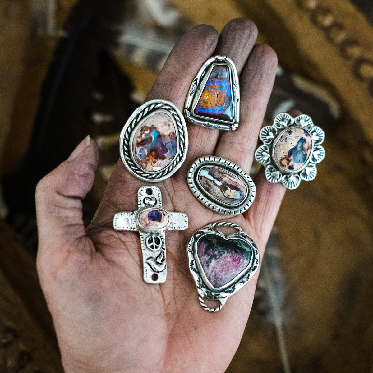 Healing Garden Cantera Opal Ring - Size 10.25