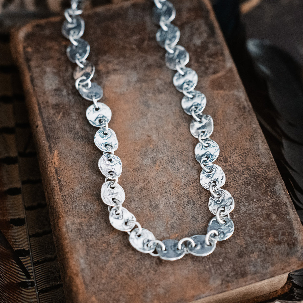 chunky silver chain