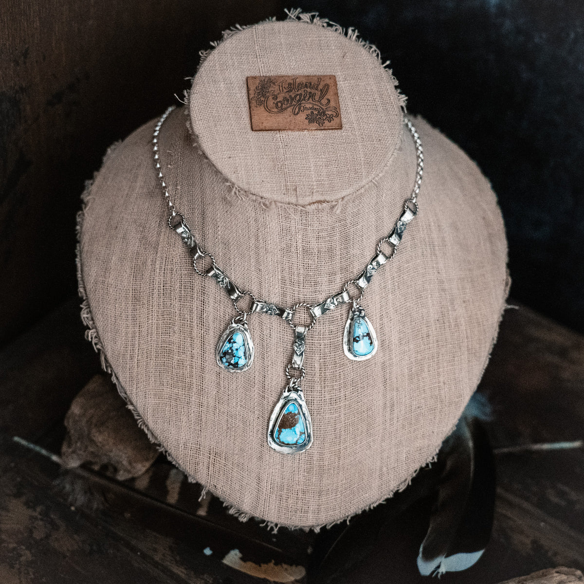 Loves Trail Golden Hills Turquoise Necklace