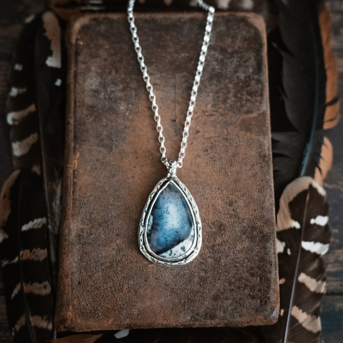 Shadow Moon Opal Necklace