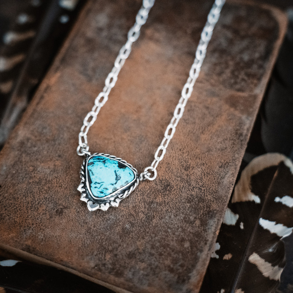 Trilogy Turquoise Necklace