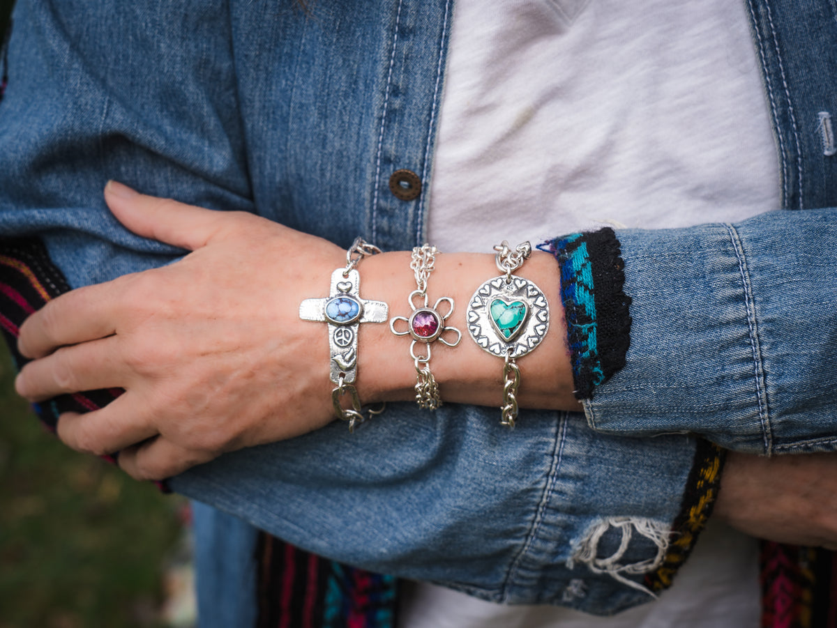 Blossom Pink Tourmaline Bracelet