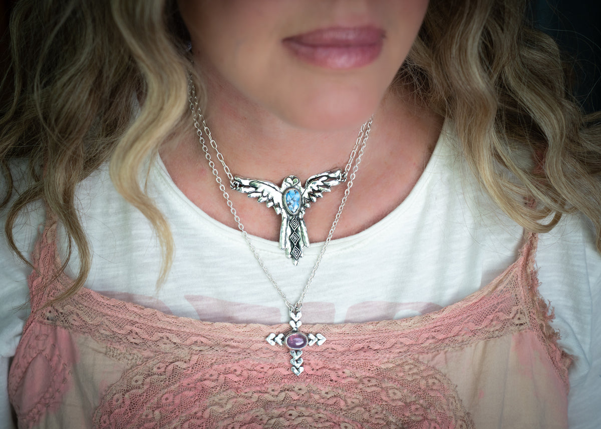 Thunderbird Turquoise Necklace