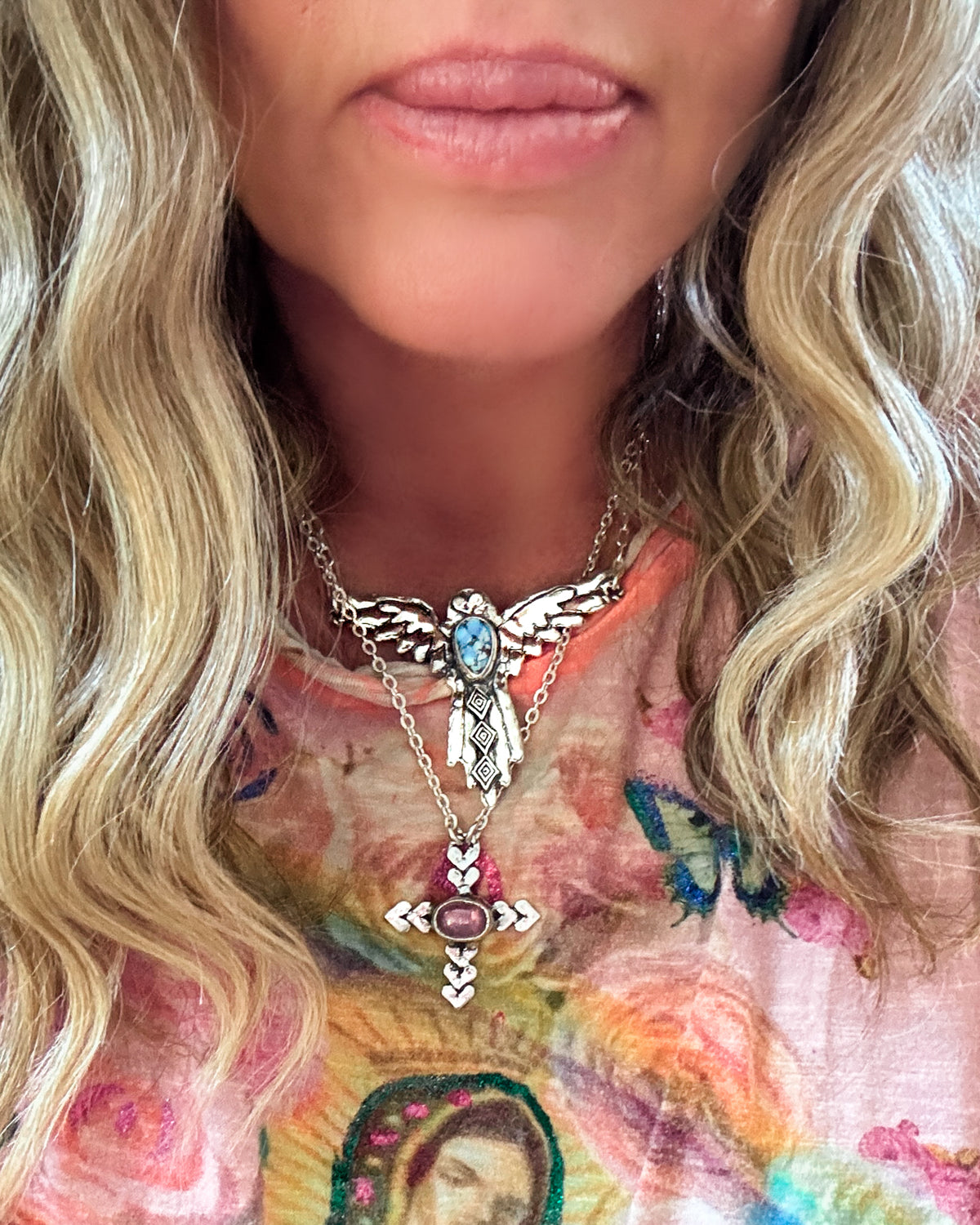 Thunderbird Turquoise Necklace