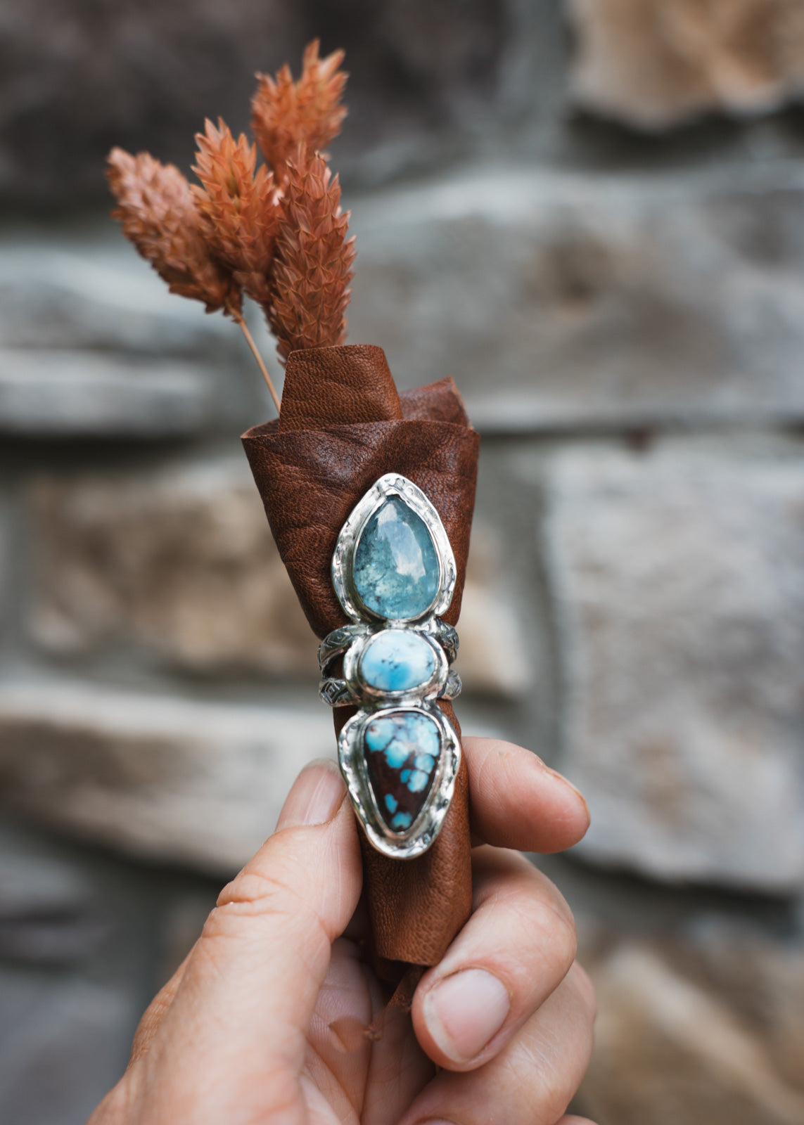 turquoise statement ring