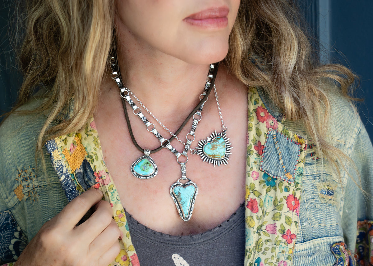 Free Spirit Sonoran Gold Turquoise Necklace