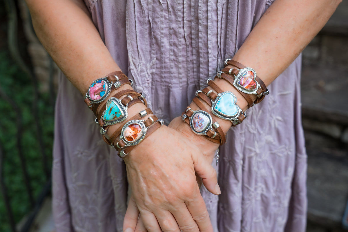 True Blue Larimar Wrap