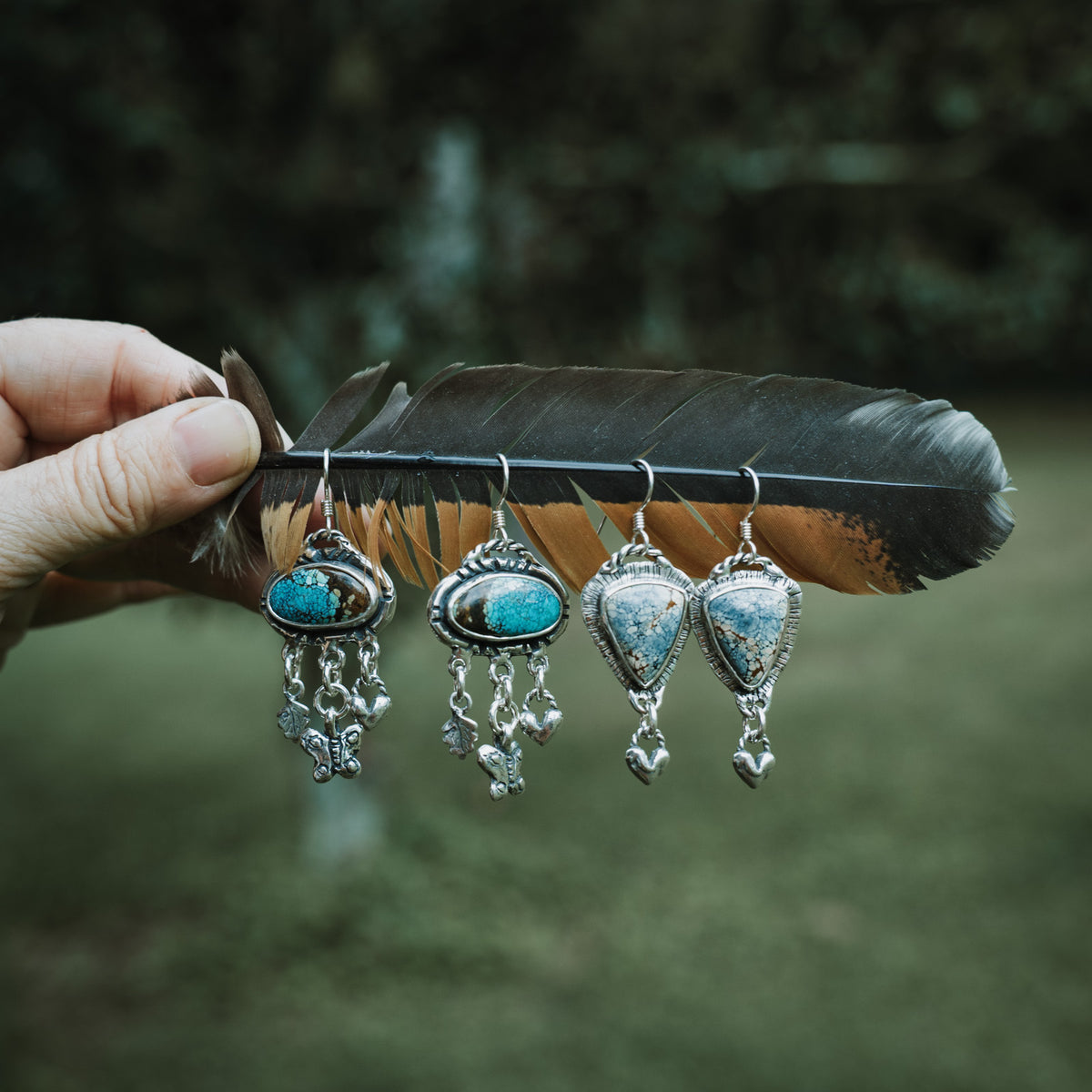 Ivory Creek Turquoise Earrings