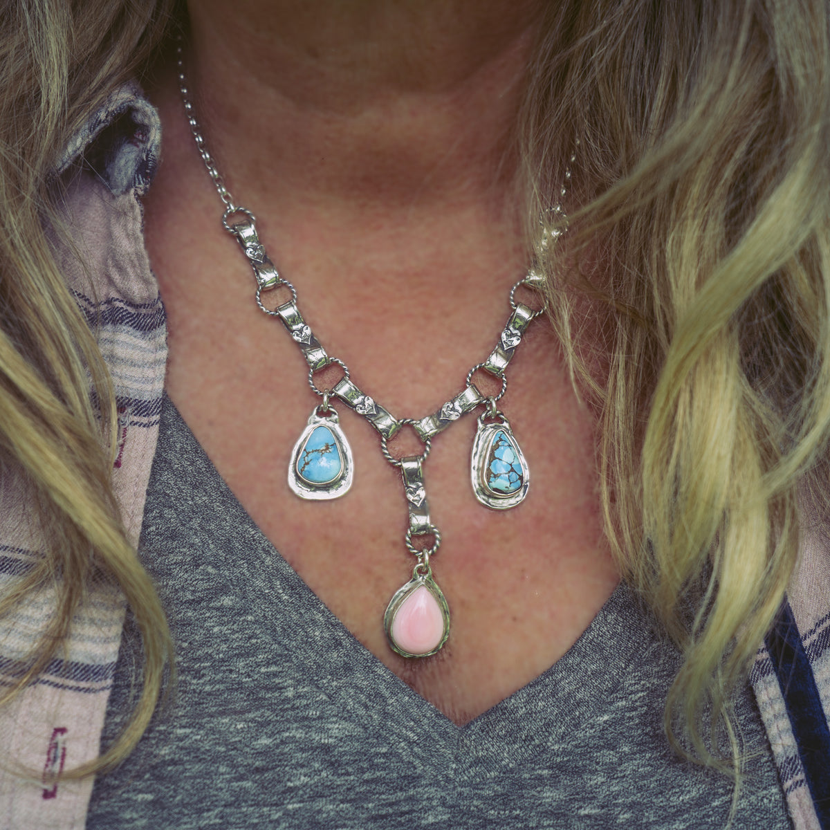 Loves Trail Necklace- CUSTOM FOR LINDA