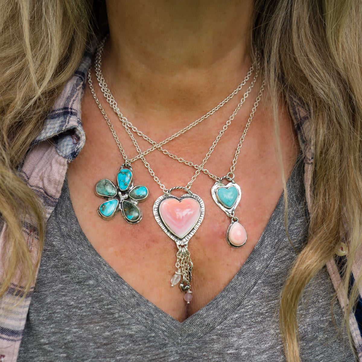 Make a Wish Turquoise Necklace
