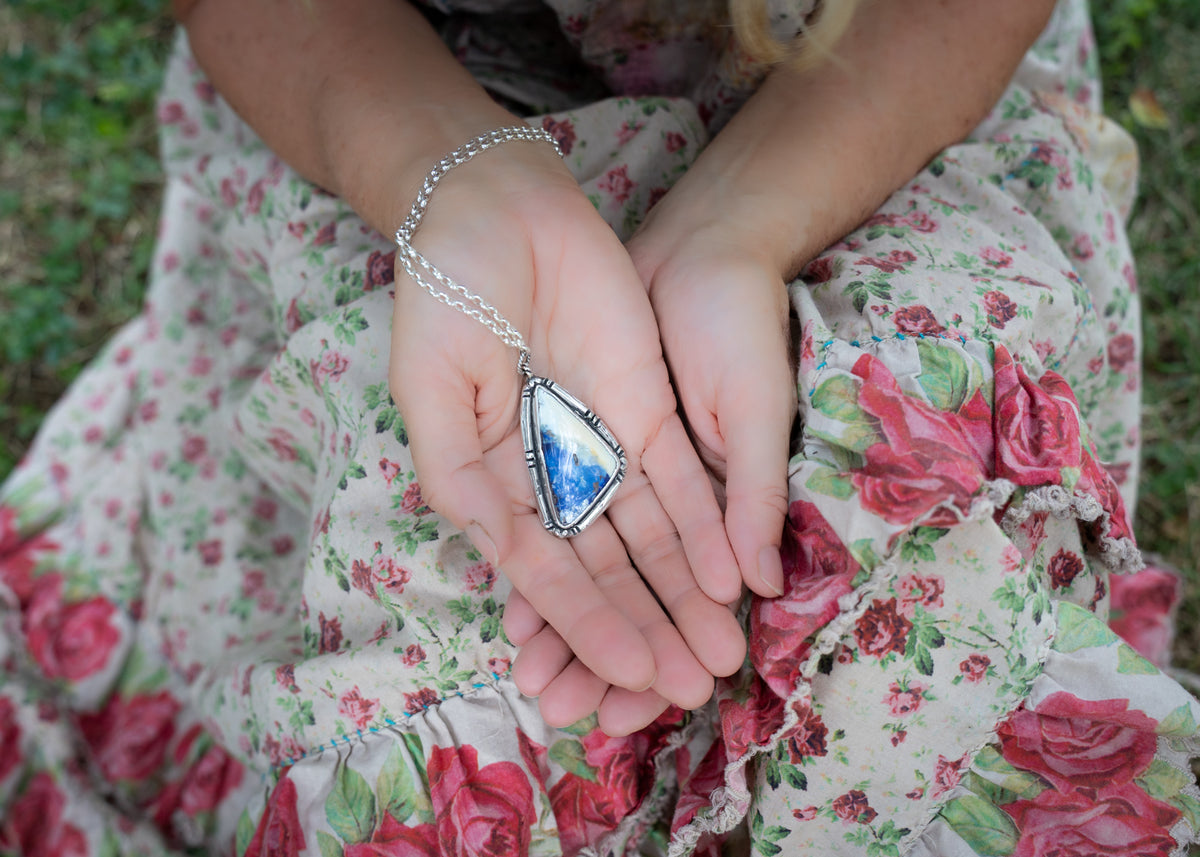 Chase your Sunshine Australian Opal Necklace