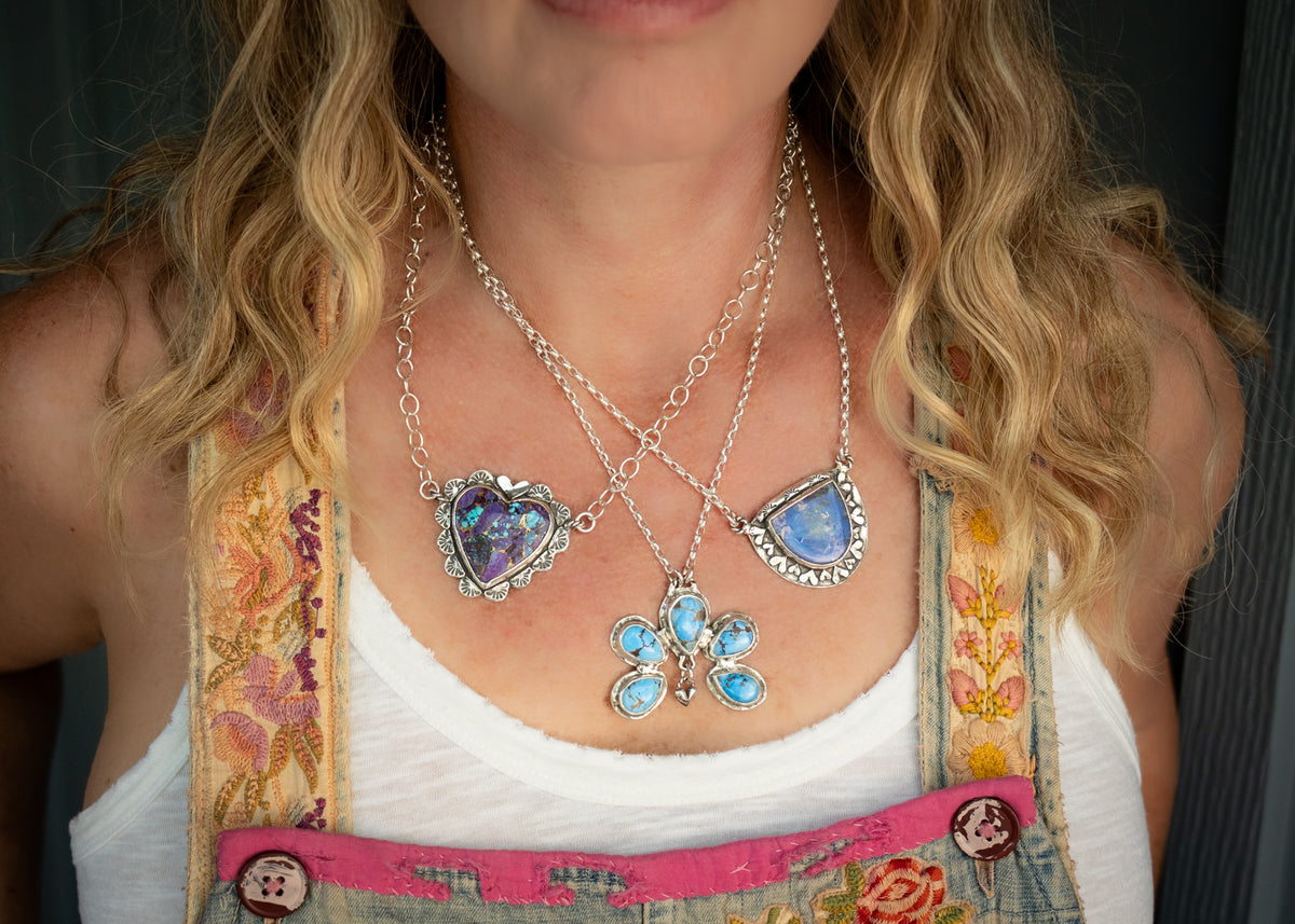 Honor Your Heart Confetti Necklace