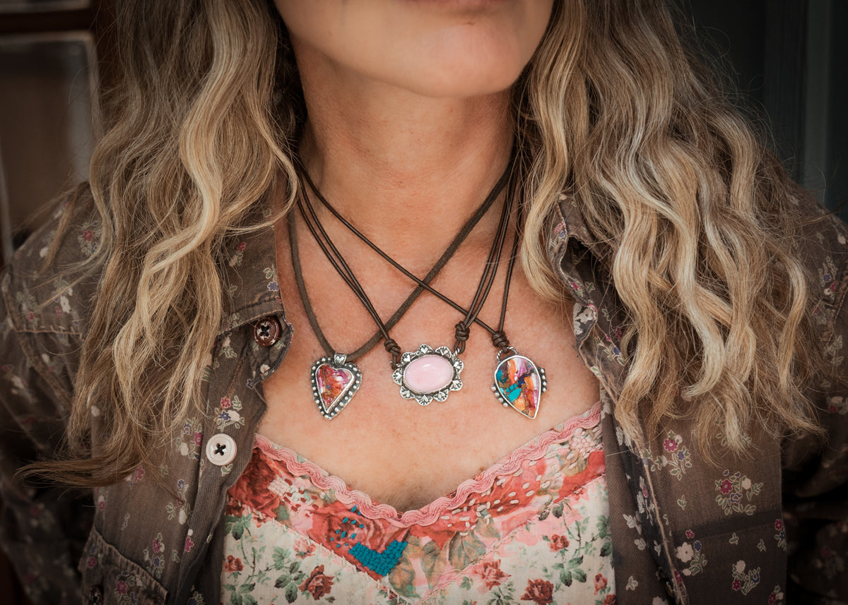 Pure Heart Confetti Necklace