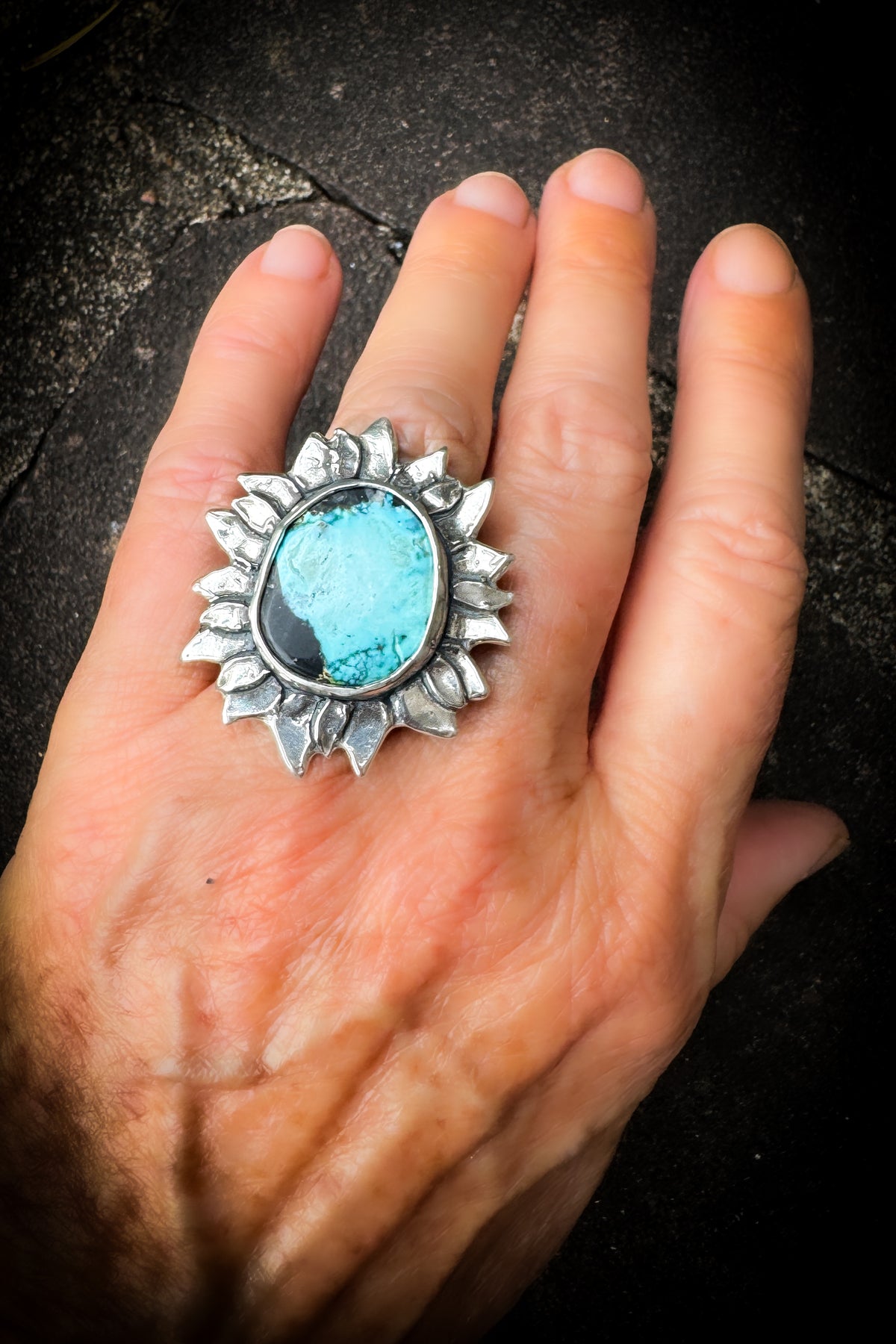 CUSTOM for Jenny- Blue Moon Ring
