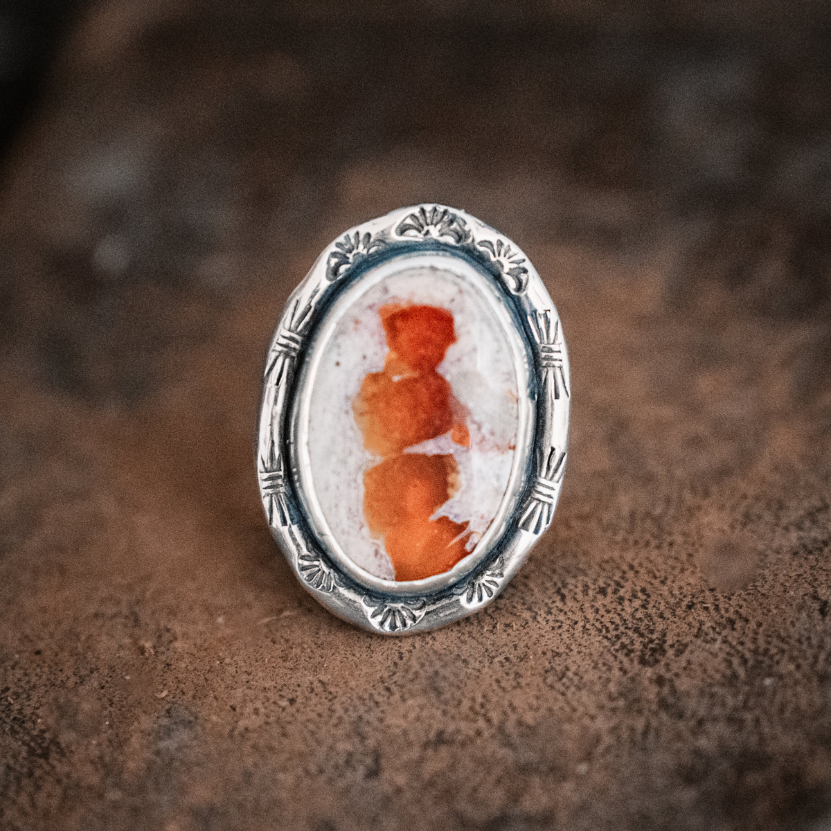 Soul Afire Fire Opal Ring - adjusted to your size