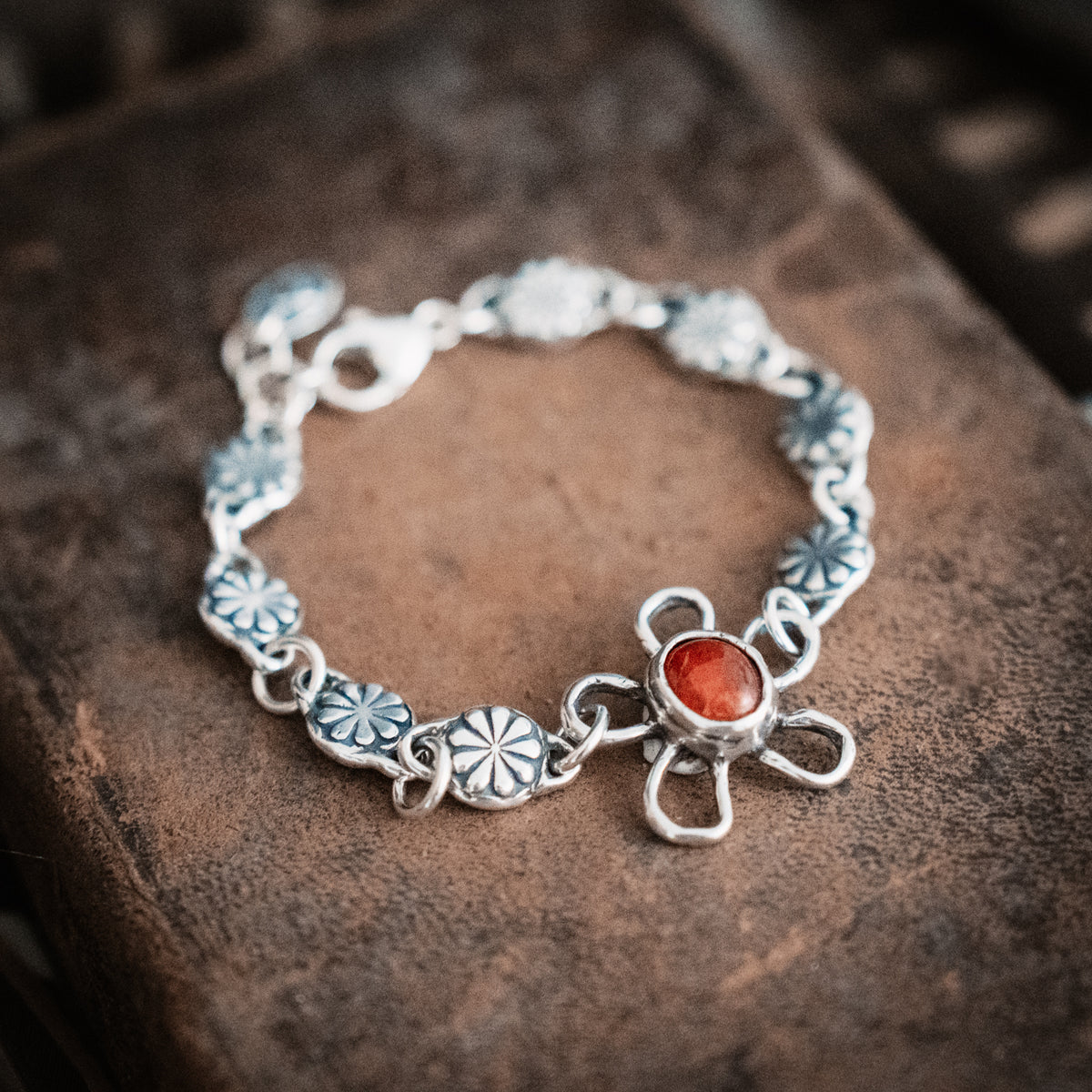 Sun Rae Fire Opal Bracelet
