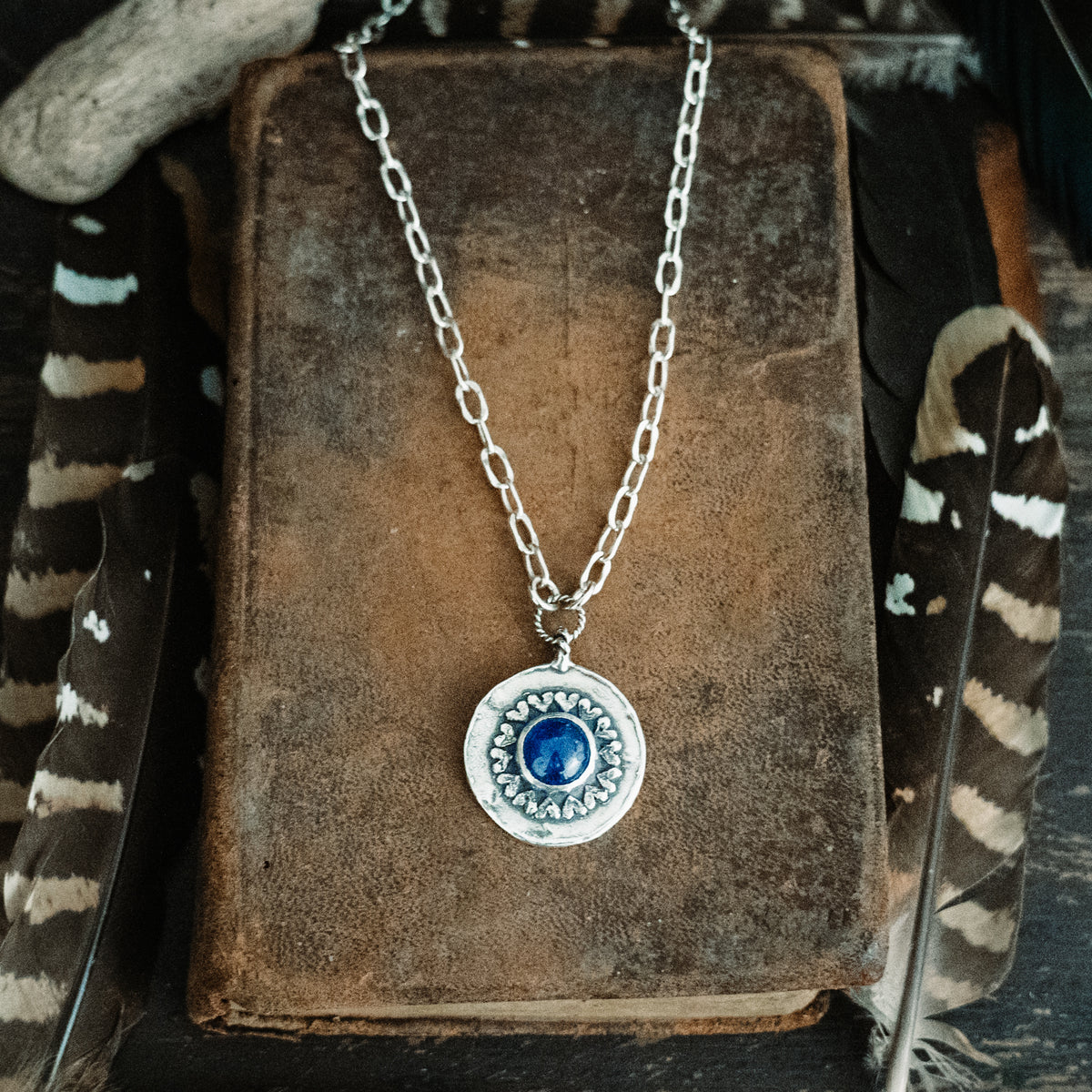 A Thousand Hearts Blue Sapphire Necklace