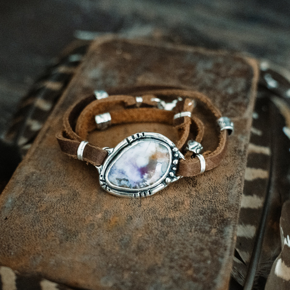Beauty Lies In Freedom Cantera Opal Wrap Bracelet
