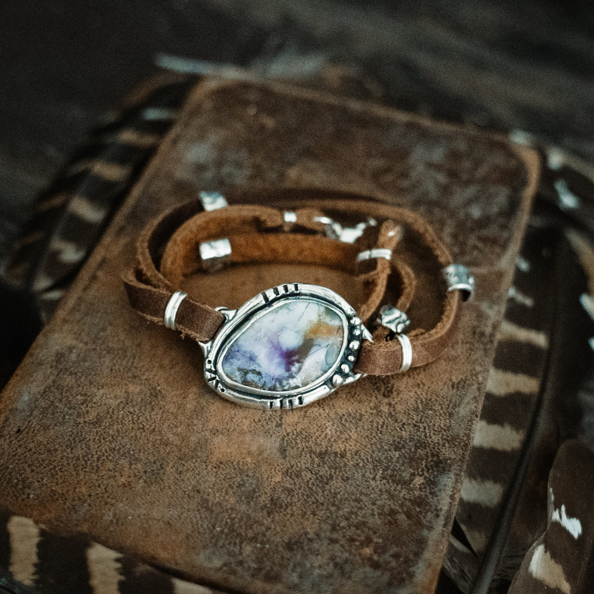 Beauty Lies In Freedom Cantera Opal Wrap Bracelet