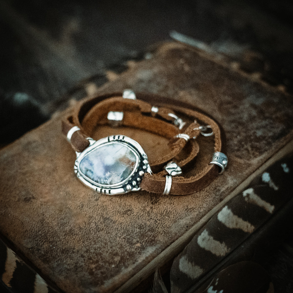 Beauty Lies In Freedom Cantera Opal Wrap Bracelet