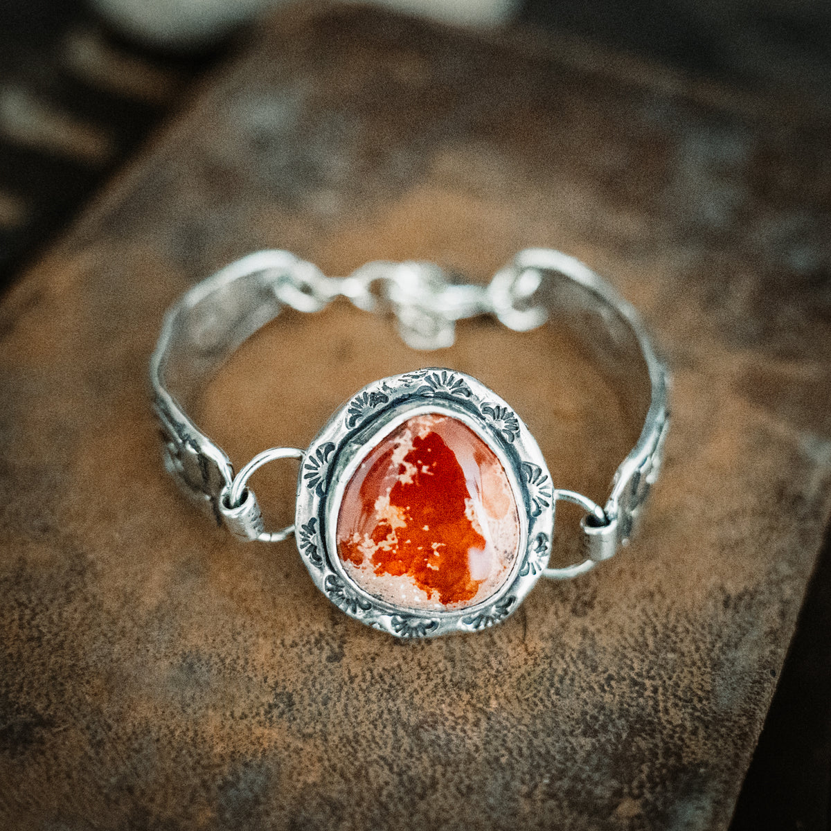 Blaze Fire Opal Bracelet