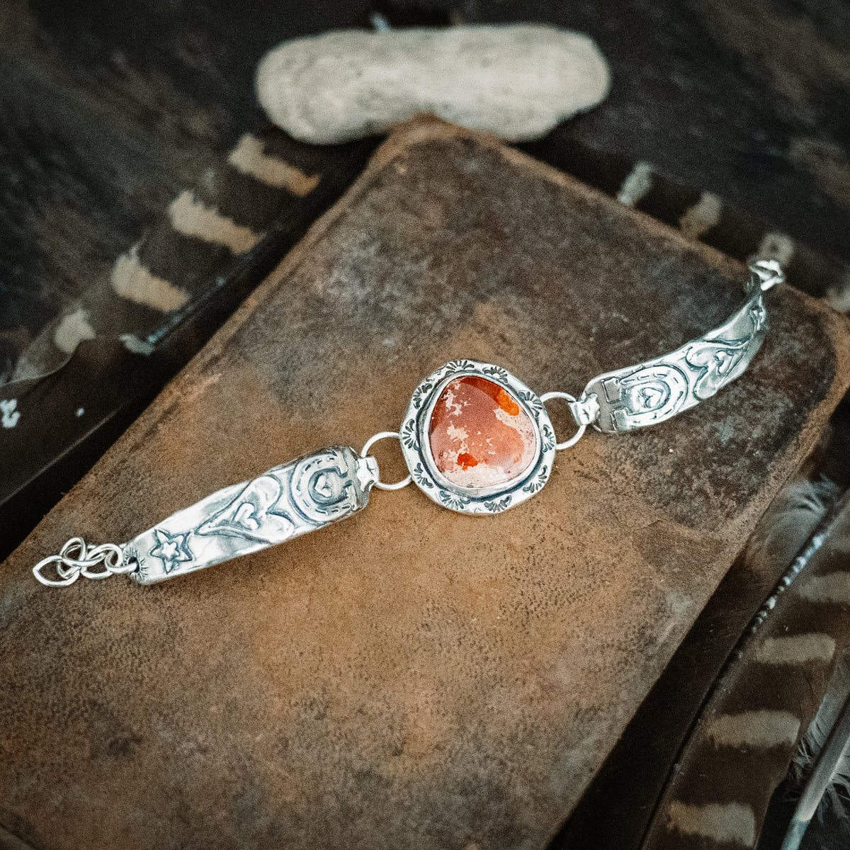 Blaze Fire Opal Bracelet