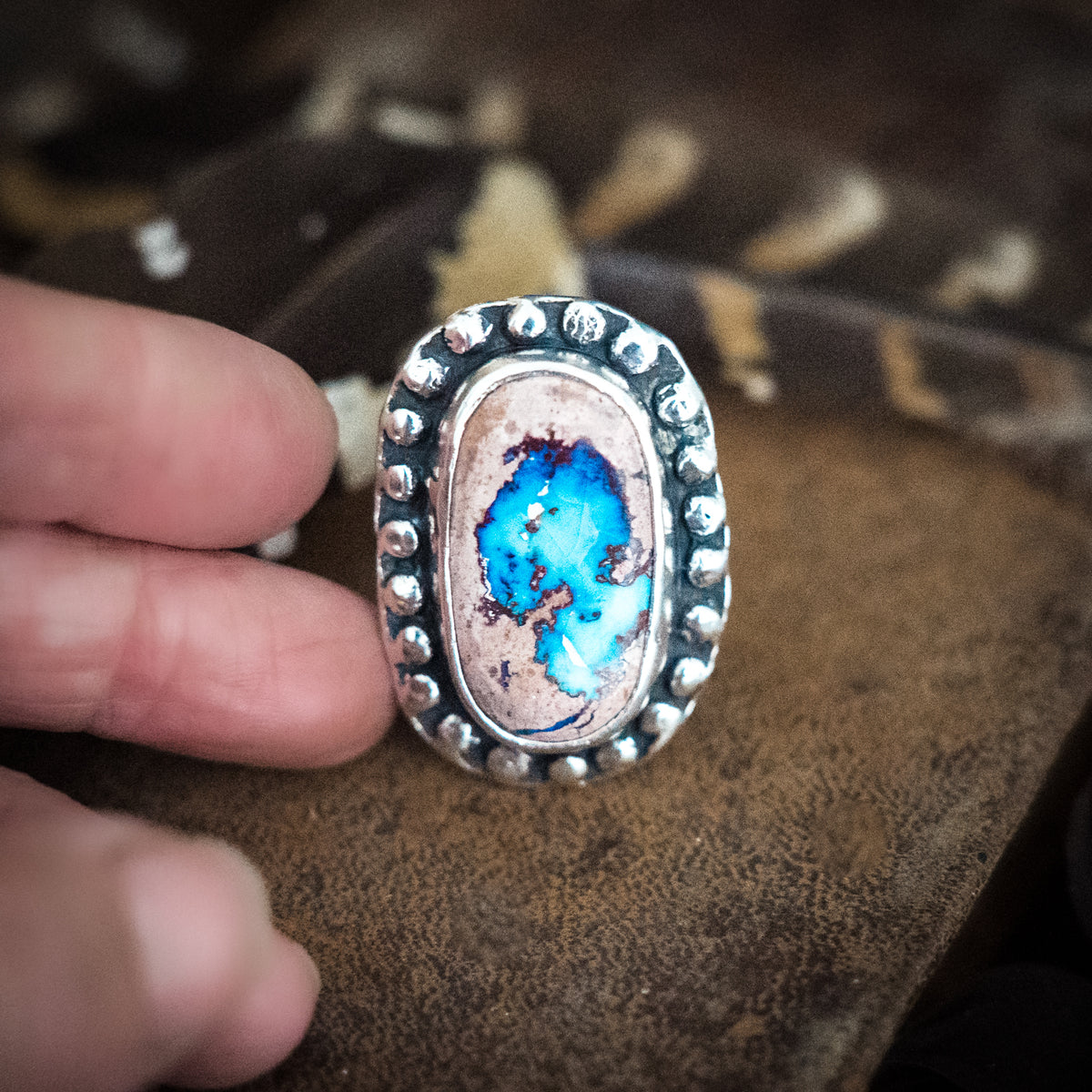 Blue Dream Cantera Opal Ring- adjusted to your size