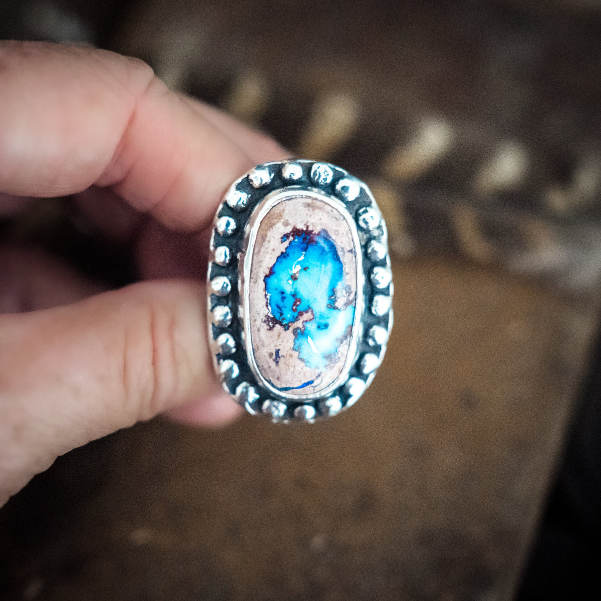 Blue Dream Cantera Opal Ring- adjusted to your size