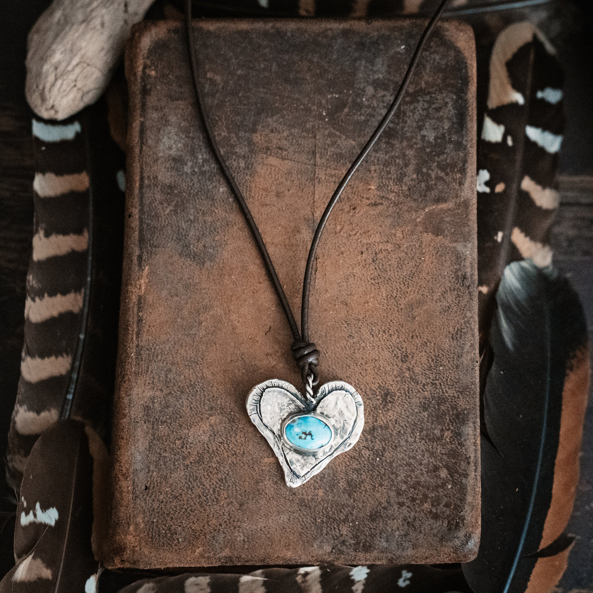 Brave Heart Turquoise Necklace