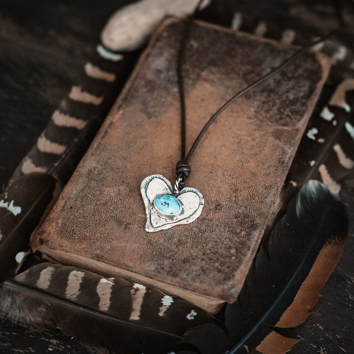 Brave Heart Turquoise Necklace