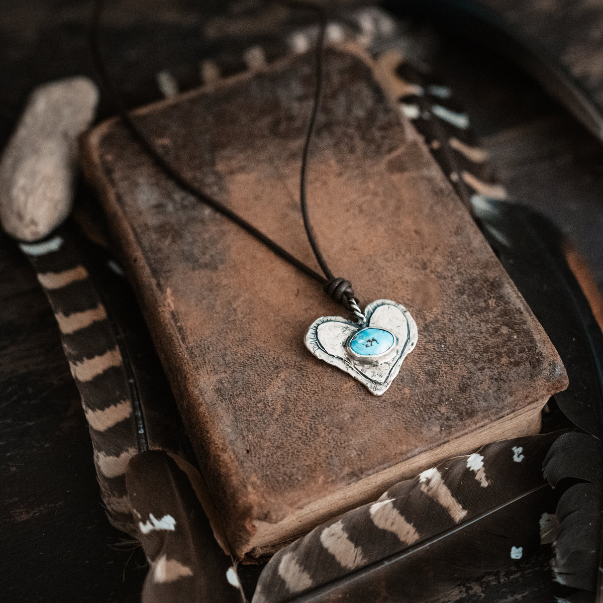 Brave Heart Turquoise Necklace