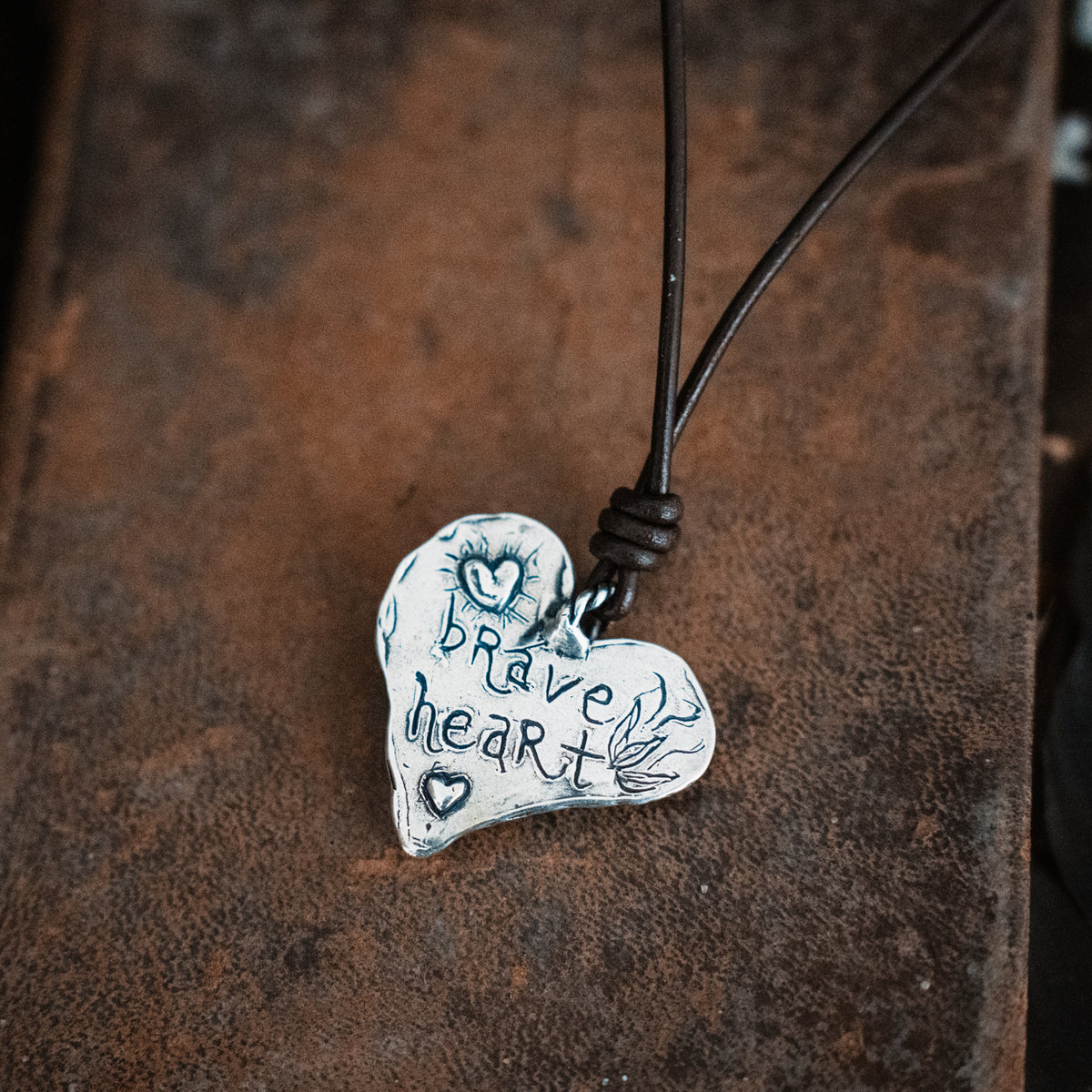 Brave Heart Turquoise Necklace