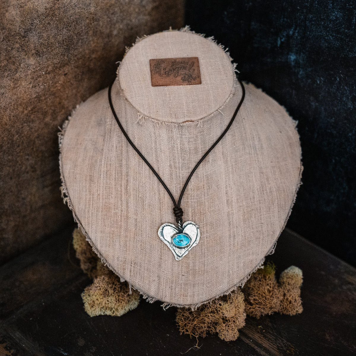 Brave Heart Turquoise Necklace