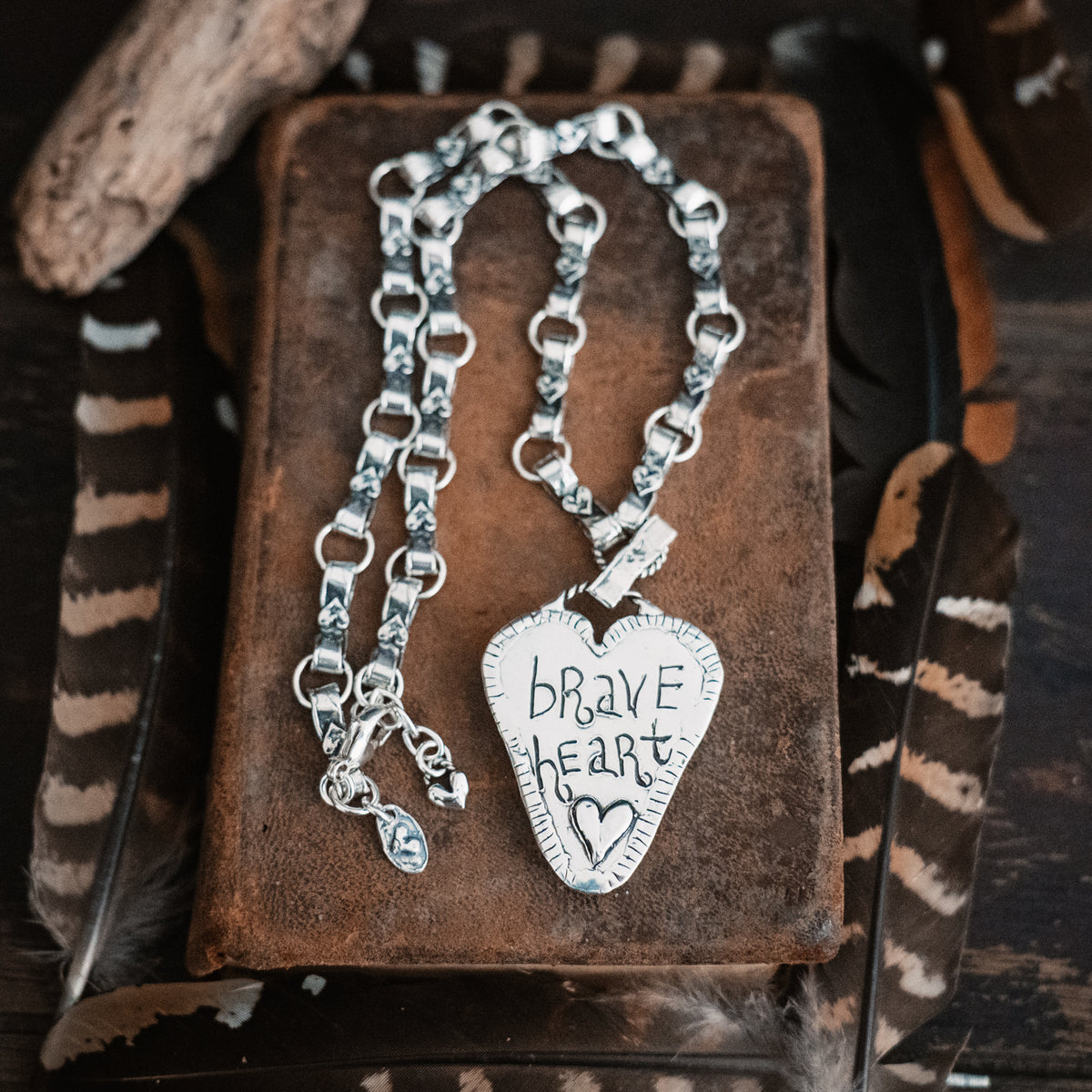 Brave Heart Number 8 Turquoise Necklace