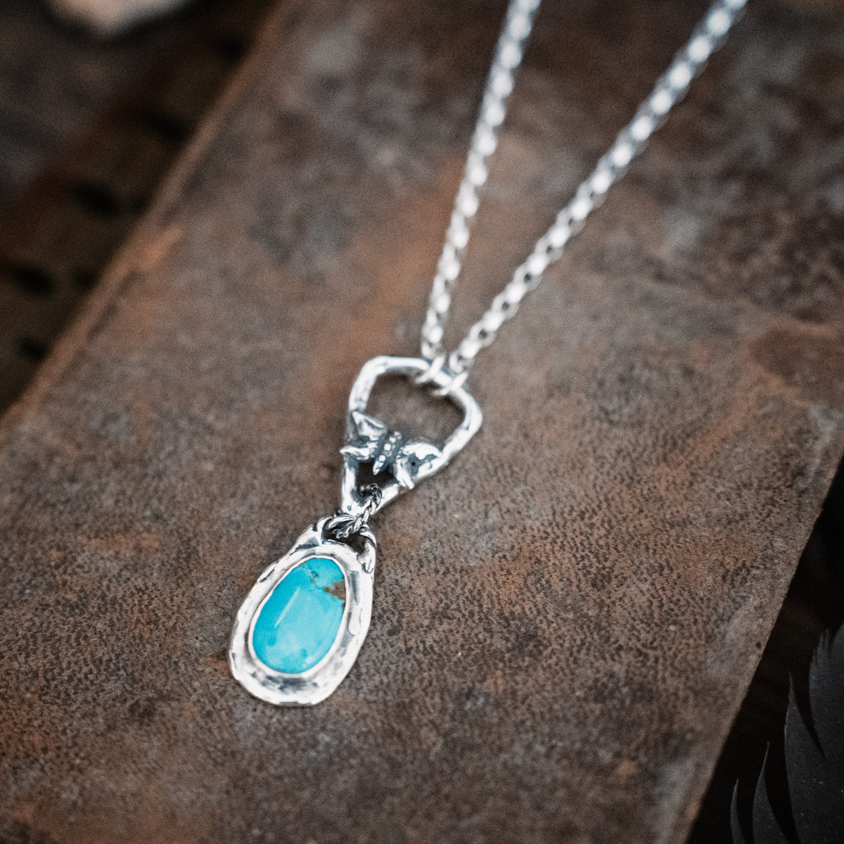 Butterfly Dreams Turquoise Necklace