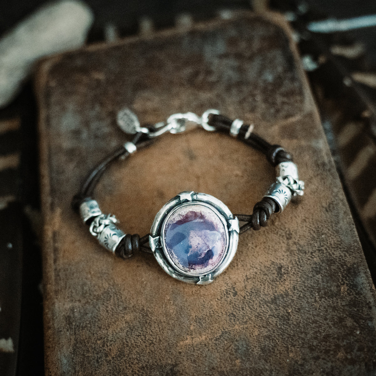 Milky Way Cantera Opal  Bracelet