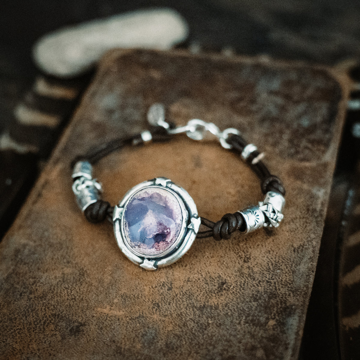 Milky Way Cantera Opal  Bracelet