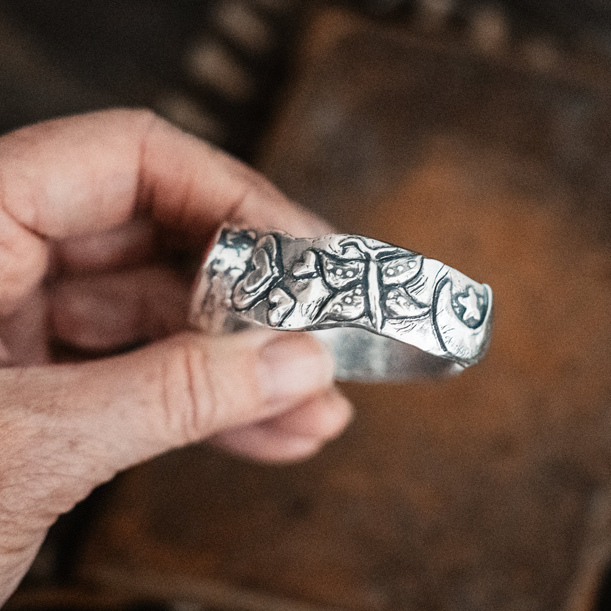 Celebrate Life Pink Thulite Cuff