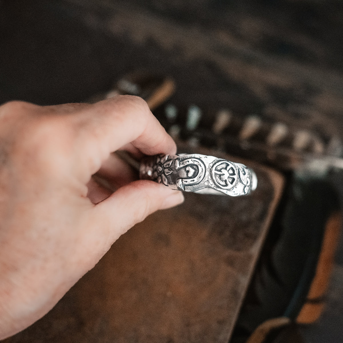 Celebrate Life Cloud Mountain Turquoise Cuff