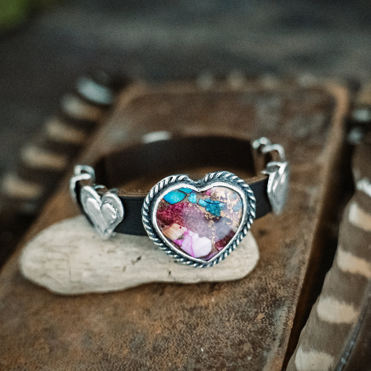 Nomad Confetti Turquoise Bracelet