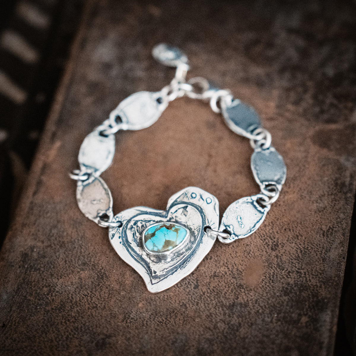 Courage My Love Turquoise Bracelet