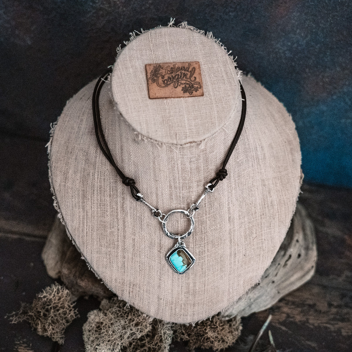 Cowgirl Up Kingman Turquoise Necklace