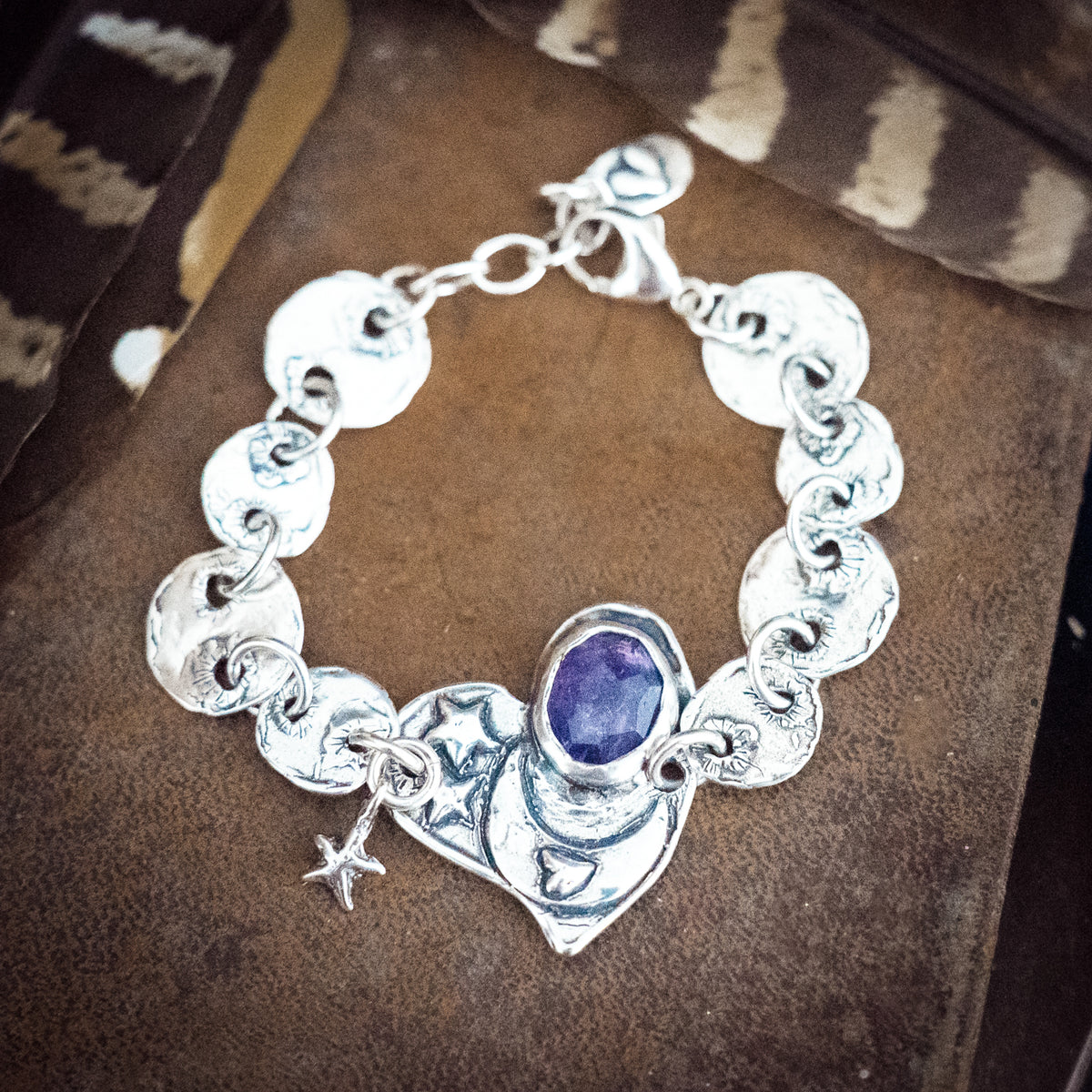 Dream No Small Dreams Amethyst Bracelet