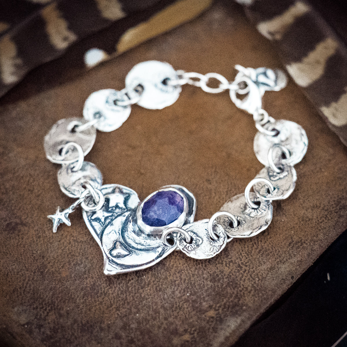 Dream No Small Dreams Amethyst Bracelet