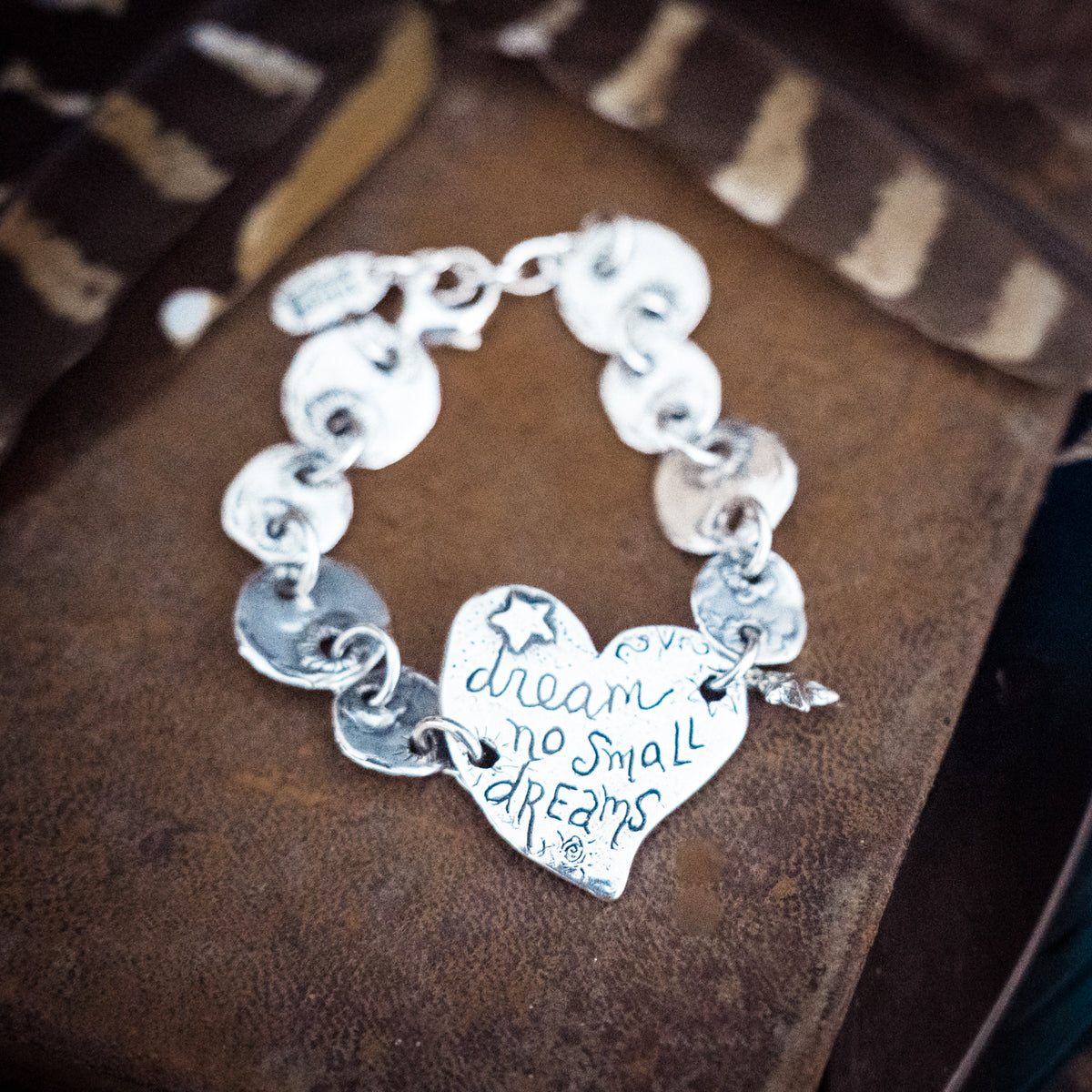 Dream No Small Dreams Amethyst Bracelet