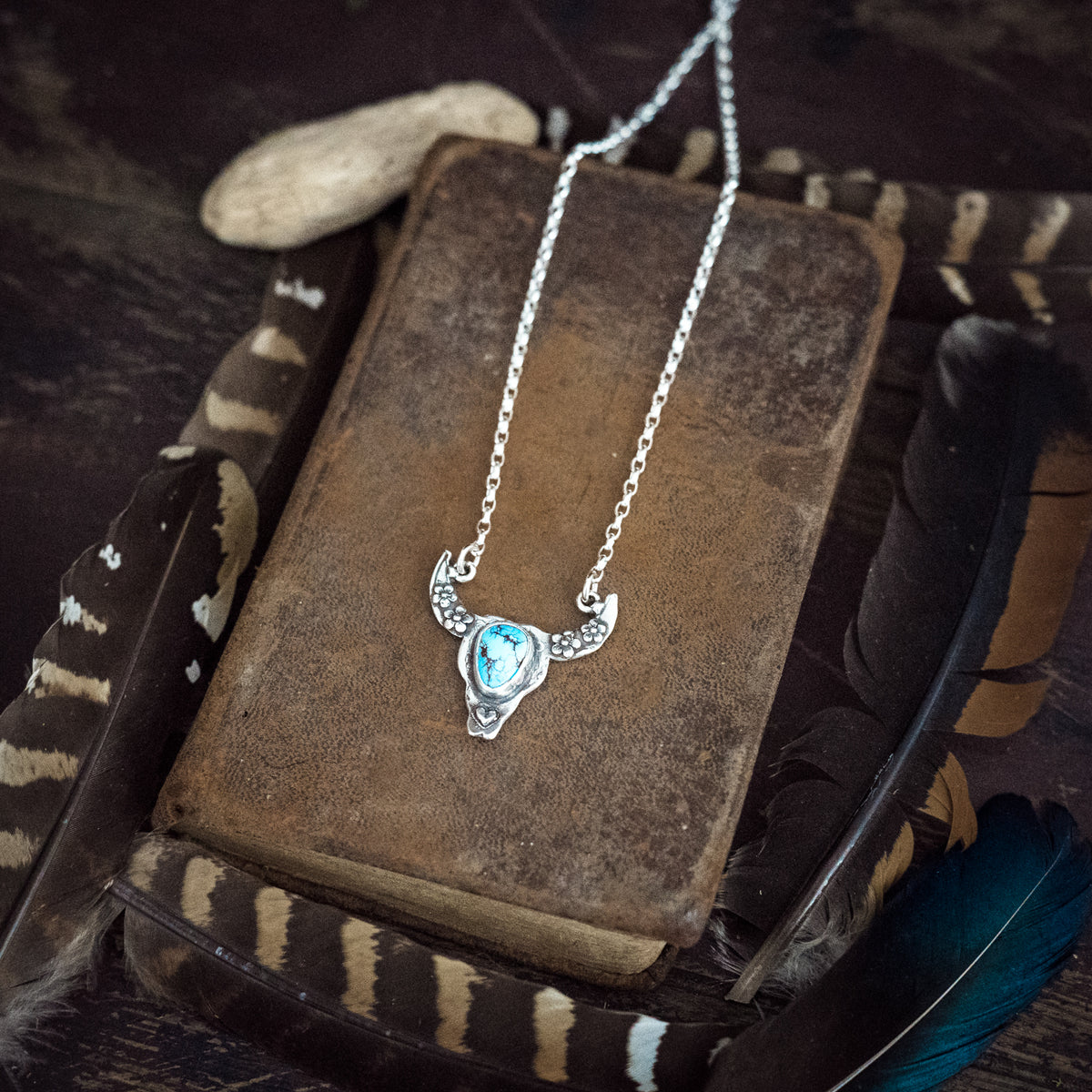 Drifter Lavender Turquoise Necklace