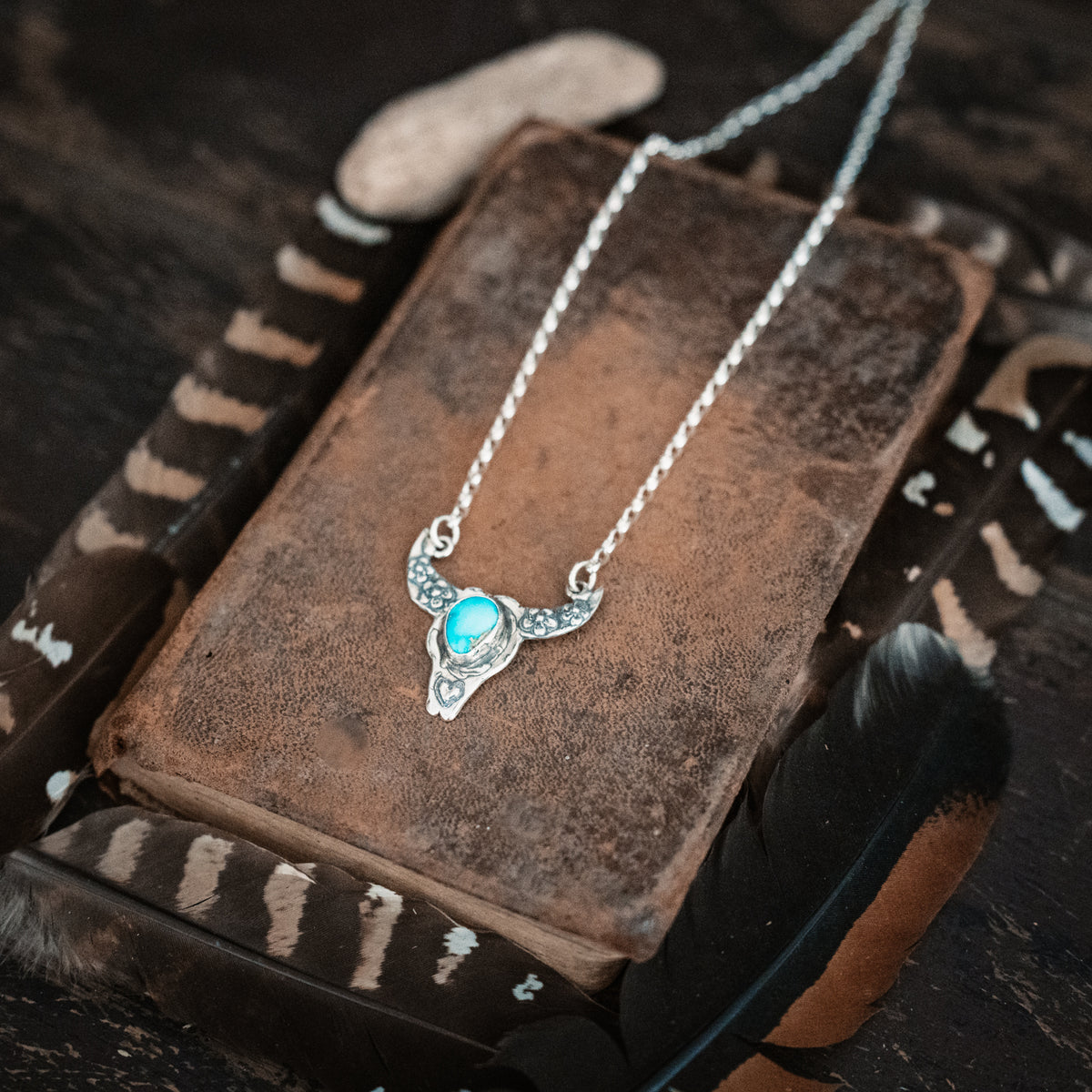 Drifter Lavender Turquoise Necklace