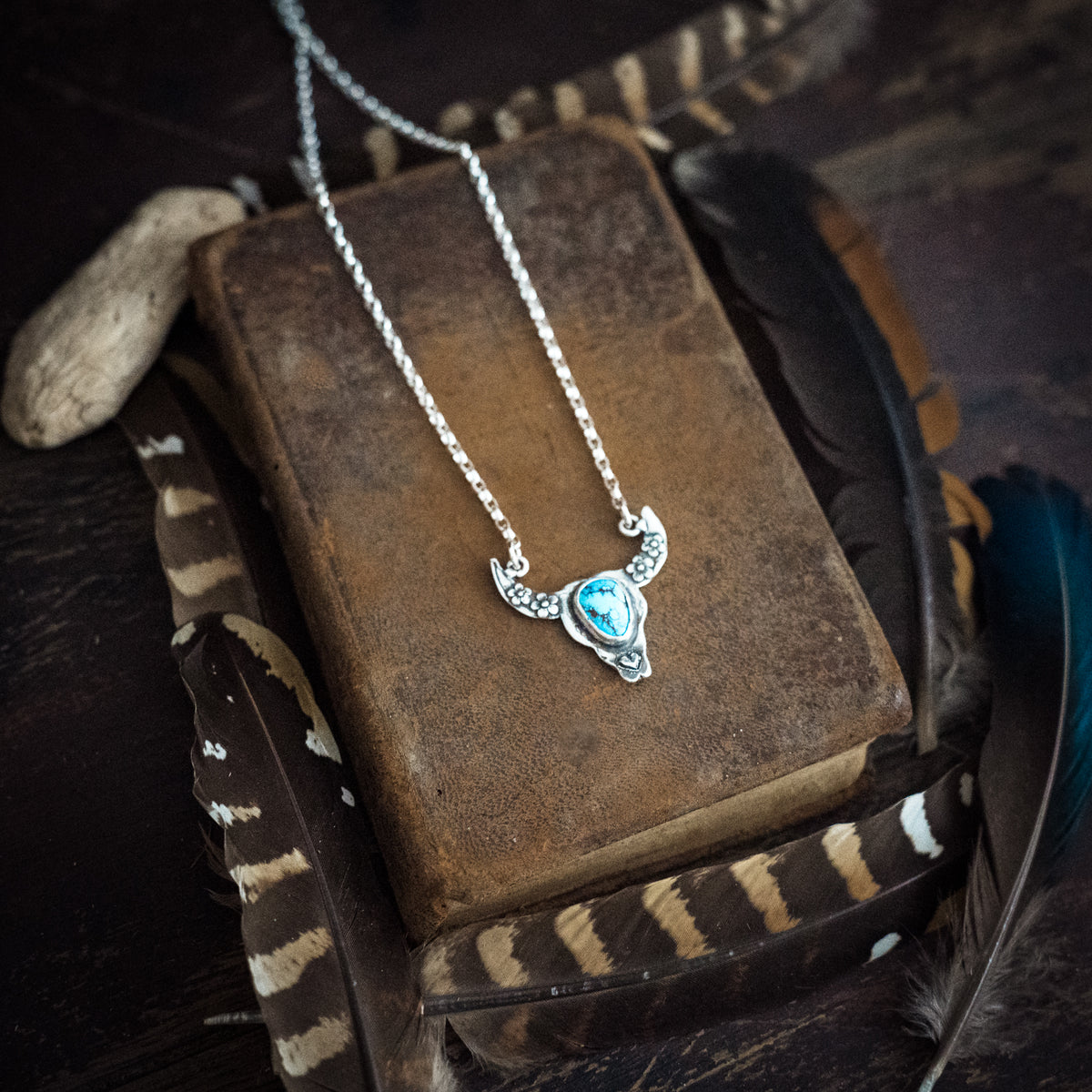 Drifter Lavender Turquoise Necklace