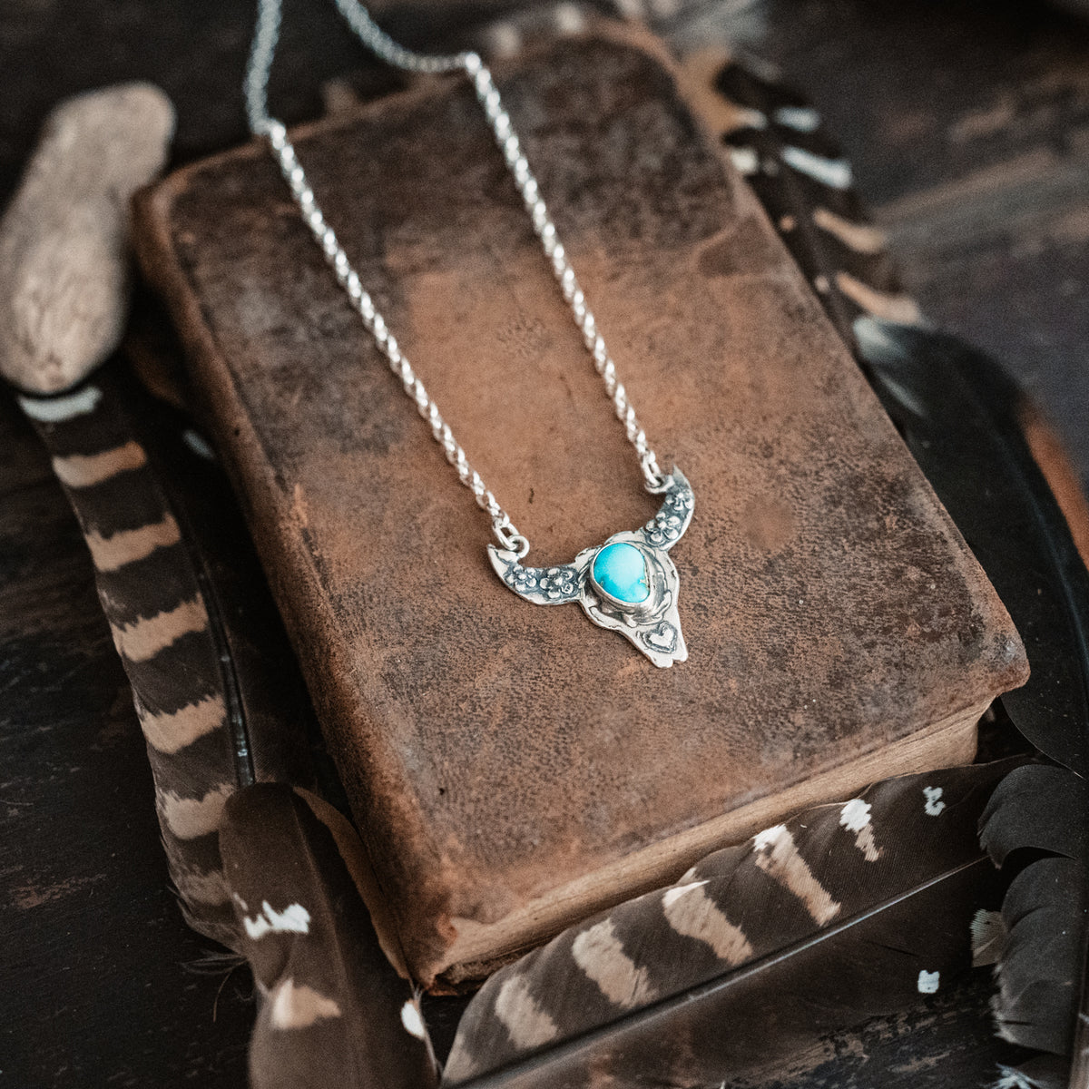 Drifter Lavender Turquoise Necklace