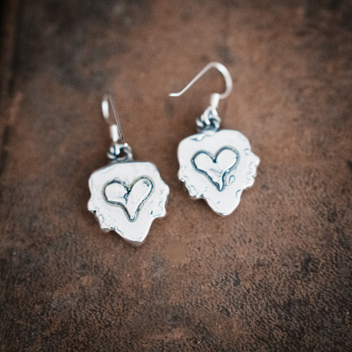 Earth Spirit Number 8 Turquoise Earrings